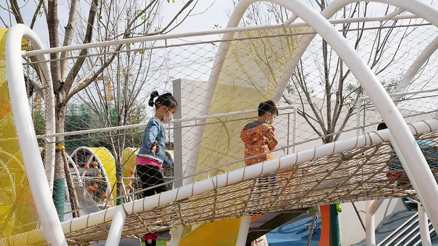 石家莊融創(chuàng)未來(lái)中心幼兒園景觀項(xiàng)目 _ 張?zhí)凭坝^ _ 中國(guó)河北石家莊 (5)